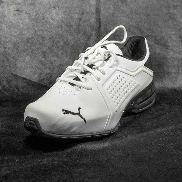 puma viz runner white